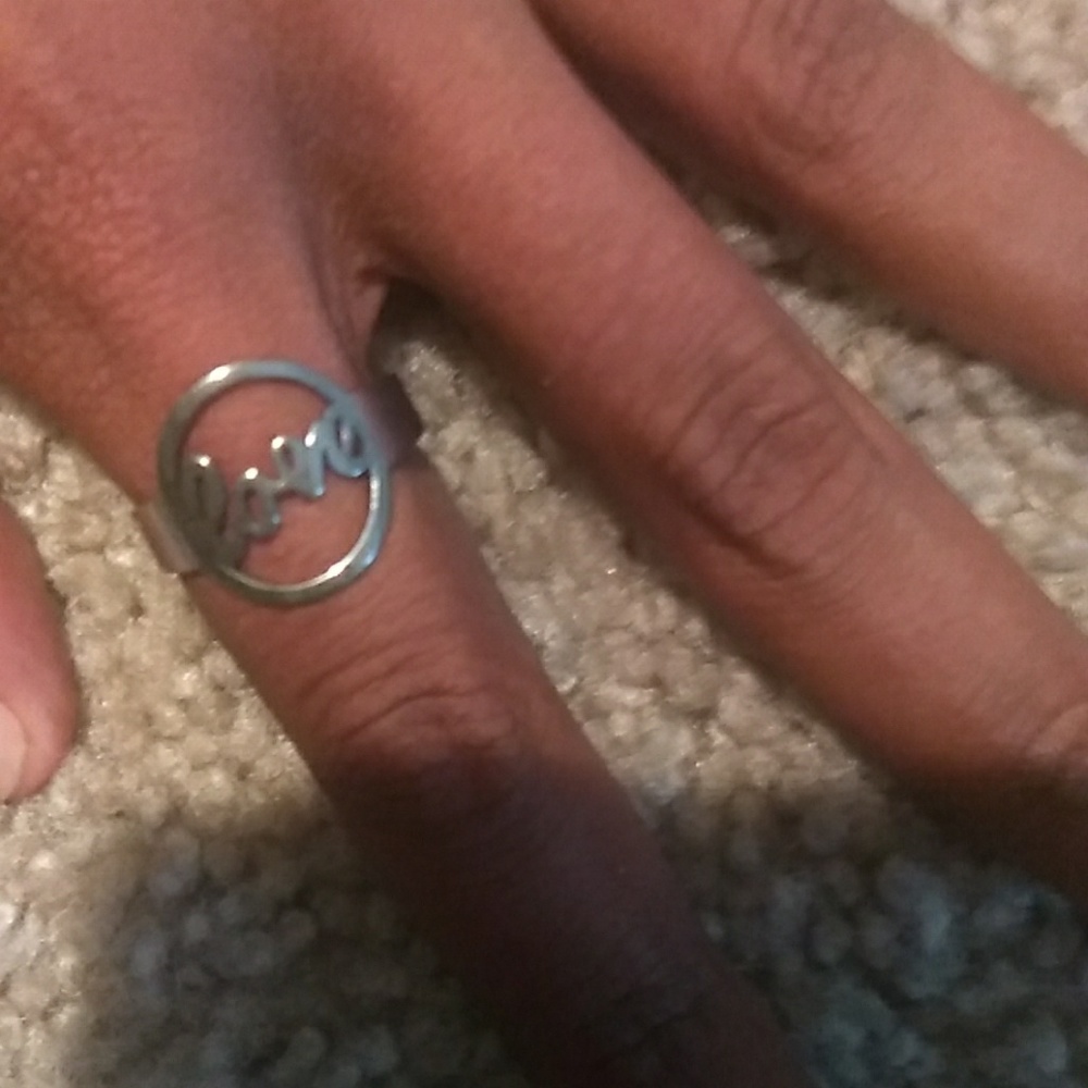 Stainless Steel love ring